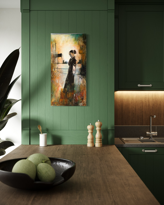 Lady Terry Live in the moment 40"x20"