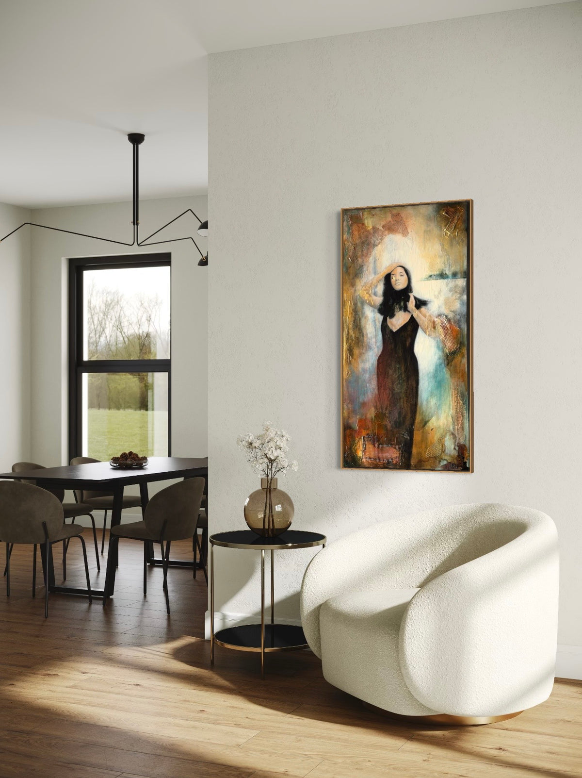 Lady Maya I - Be you not them 48"x24"