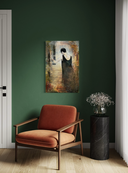 Lady Edith II ,  Trust the process  36''x24''