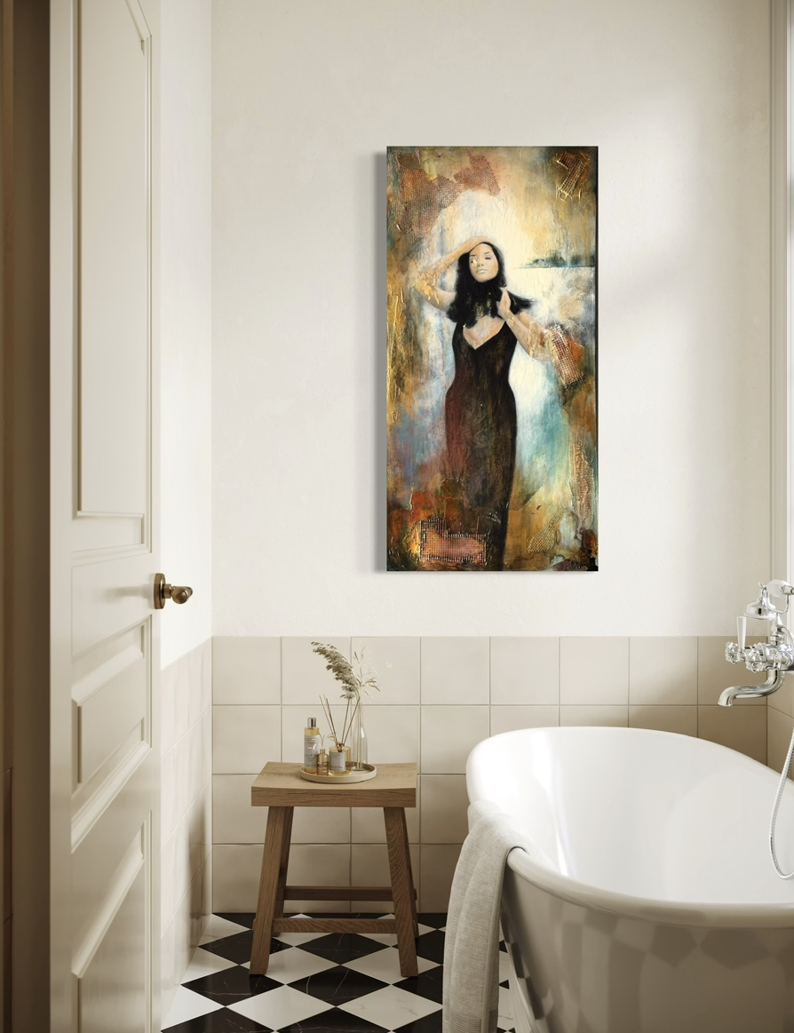 Lady Maya I  -  Be you not them 48"x24"