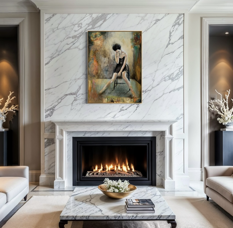 Lady Maude Don't be like the rest of them 48"x36"