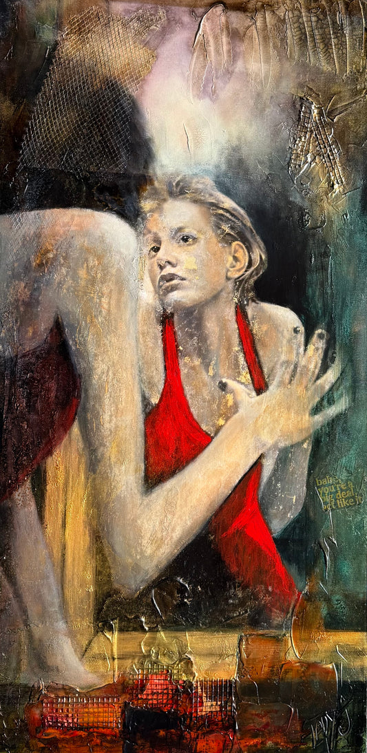 Lady Florence ,Dualité 40''x20''