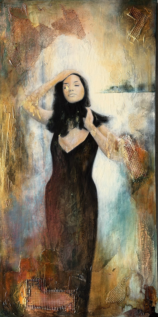 Lady Maya I  -  Be you not them 48"x24"