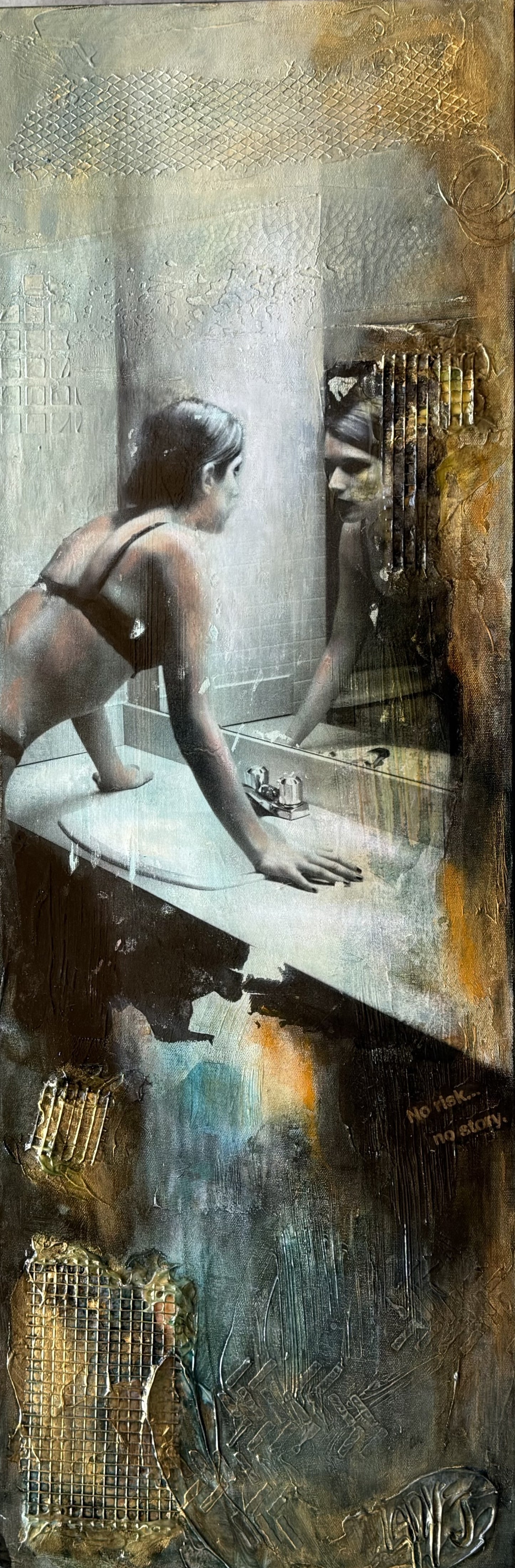 Lady Yasmin II  No risk No story ... 36"x12"