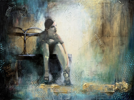 Lady Yasmin I  You don't have to be perfect to be amazing 22" x30"